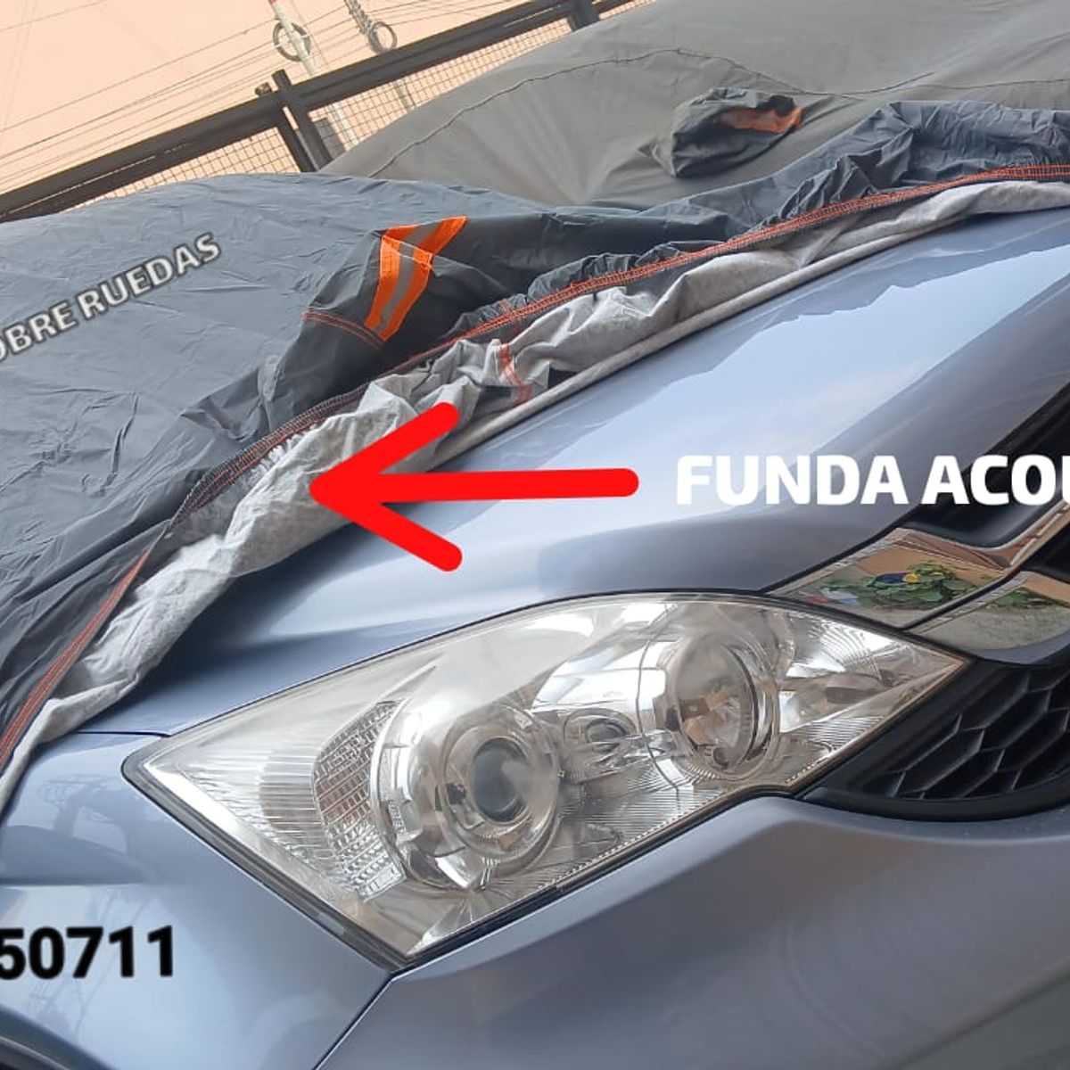 GENERICO - Cobertor Honda Cr-v impermeable acolchado