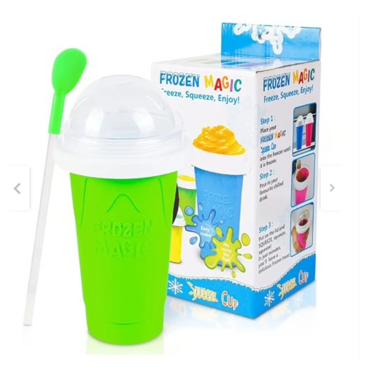 GENERICO - Vaso Congelado Rapido Taza Magica Granizado Frozen Magic