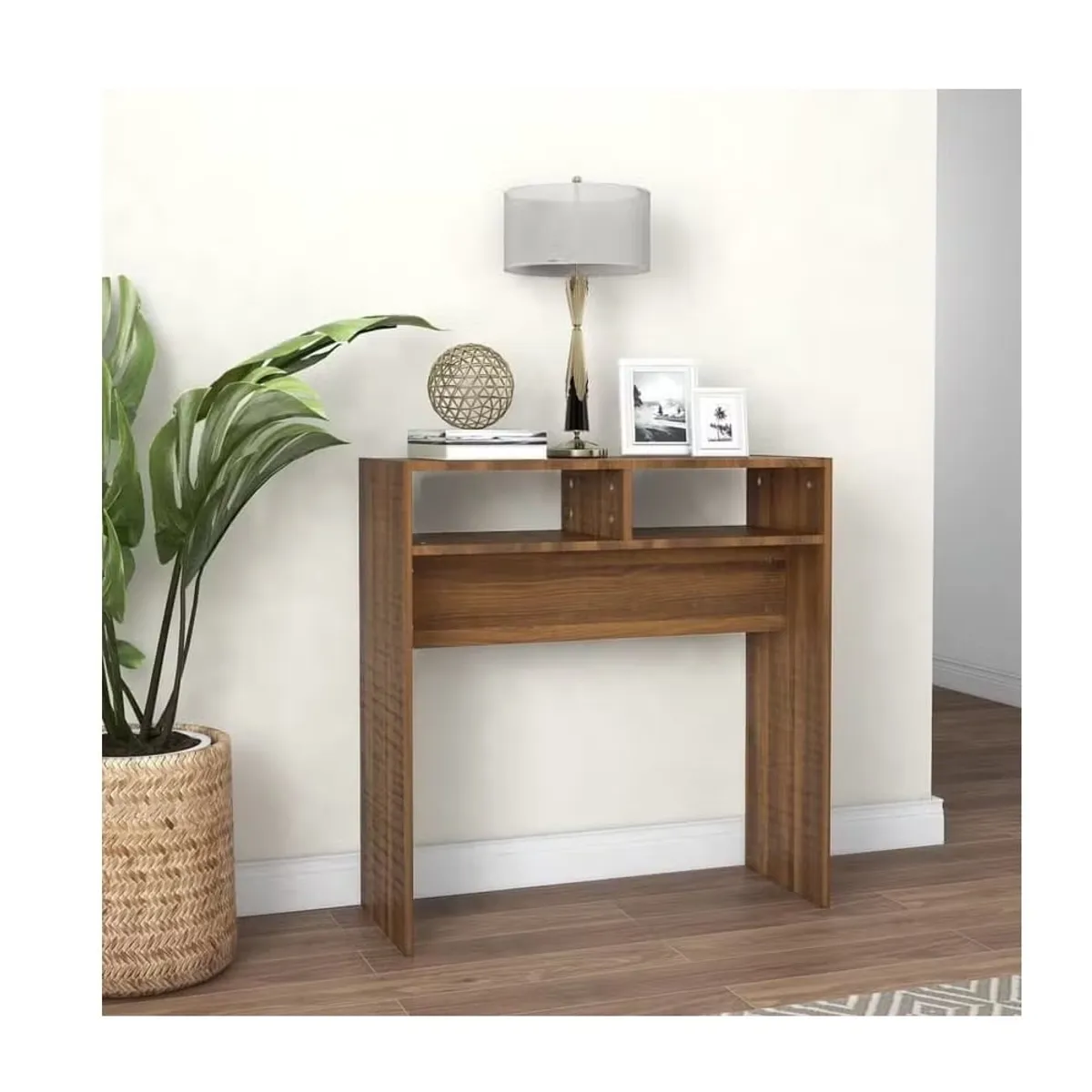 GENERICO - Mesa Consola Recibidor Moderno Manuel Marrón R&R MUEBLES