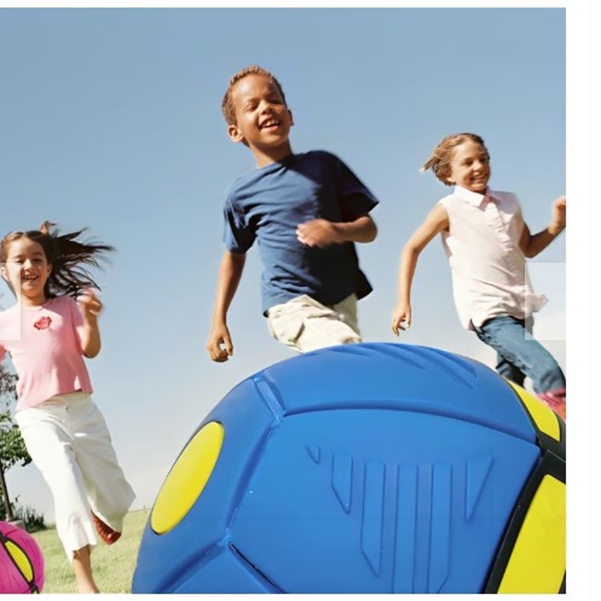 GENERICO - Pelota Mágica Con Luz Led Azul