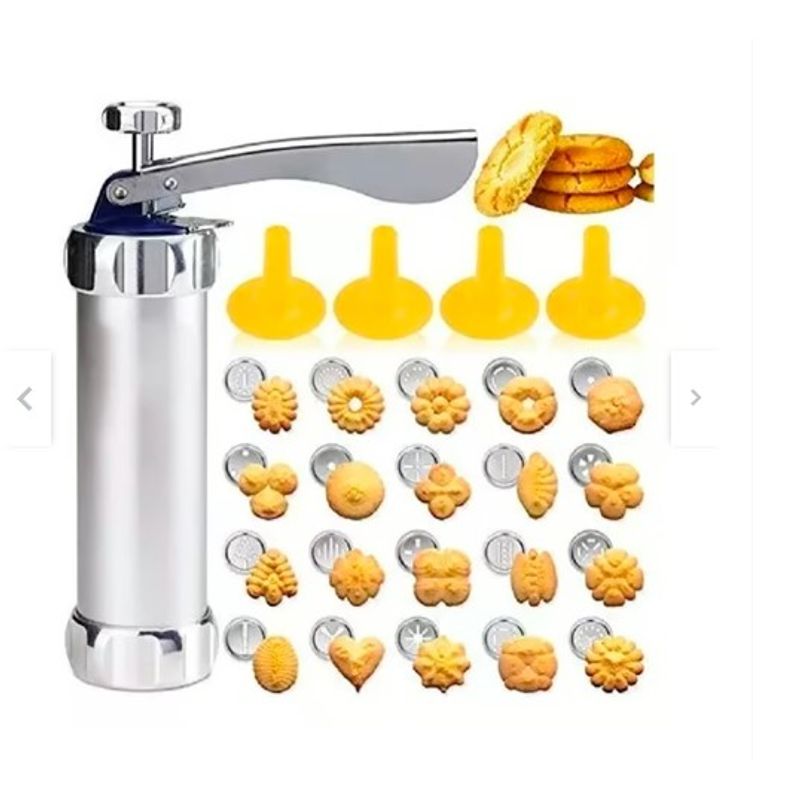 GENERICO - Maquina Para Galletas Y Decoración Con 14 Accesorios.