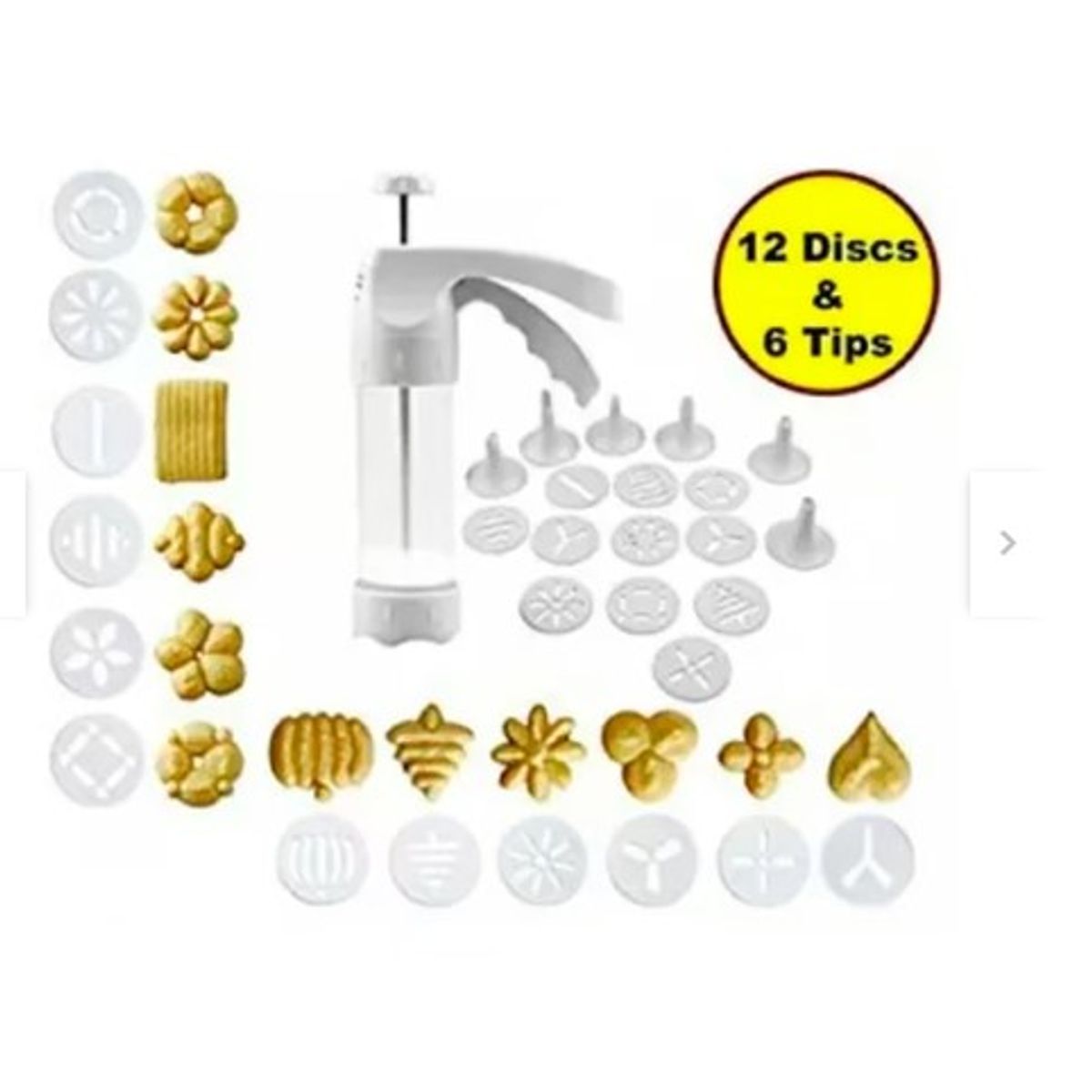 GENERICO - Maquina Para Galletas Y Decoración Con 14 Accesorios.