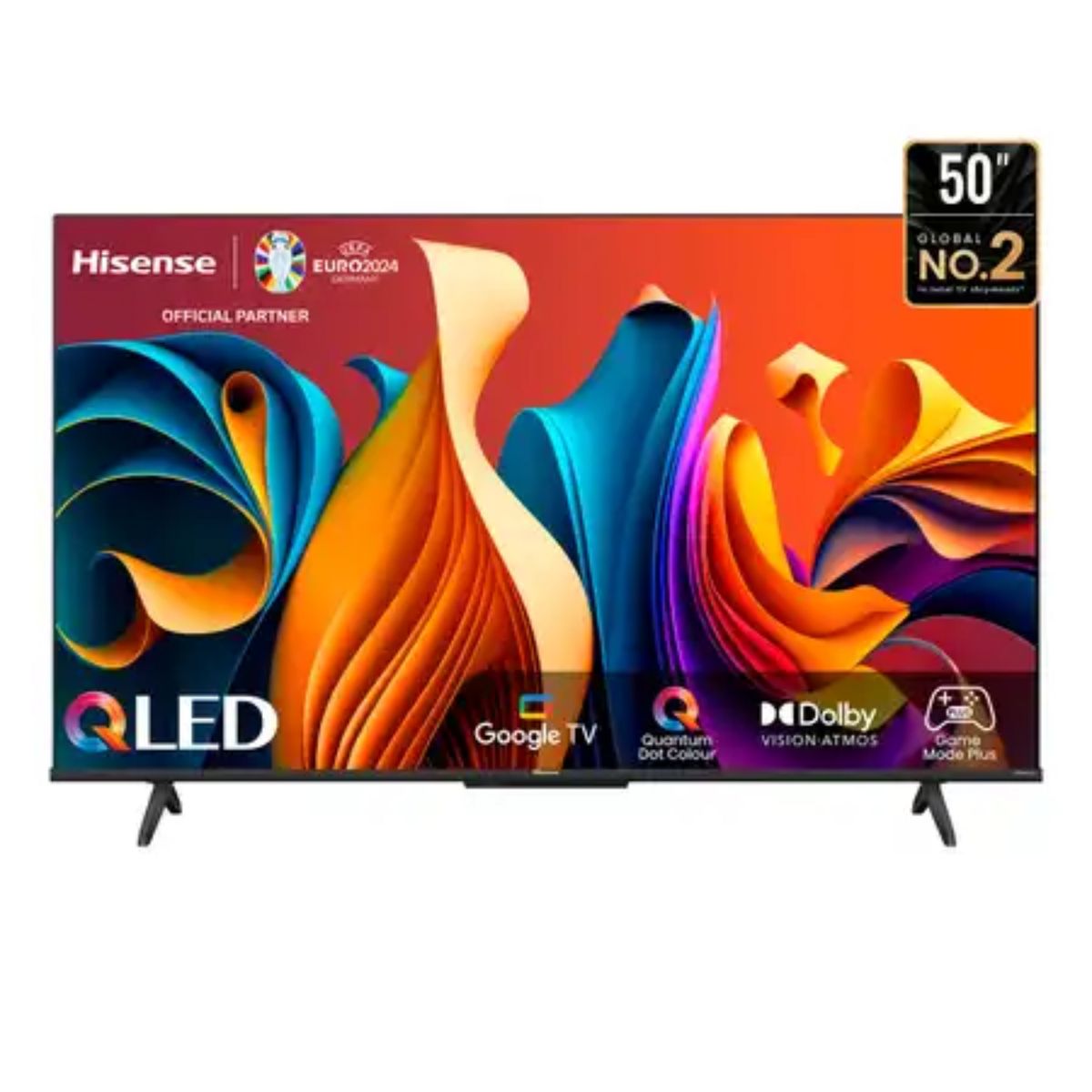 HISENSE - TV Hisense QLED 50 UHD 4K 50Q6N Google TV 2024