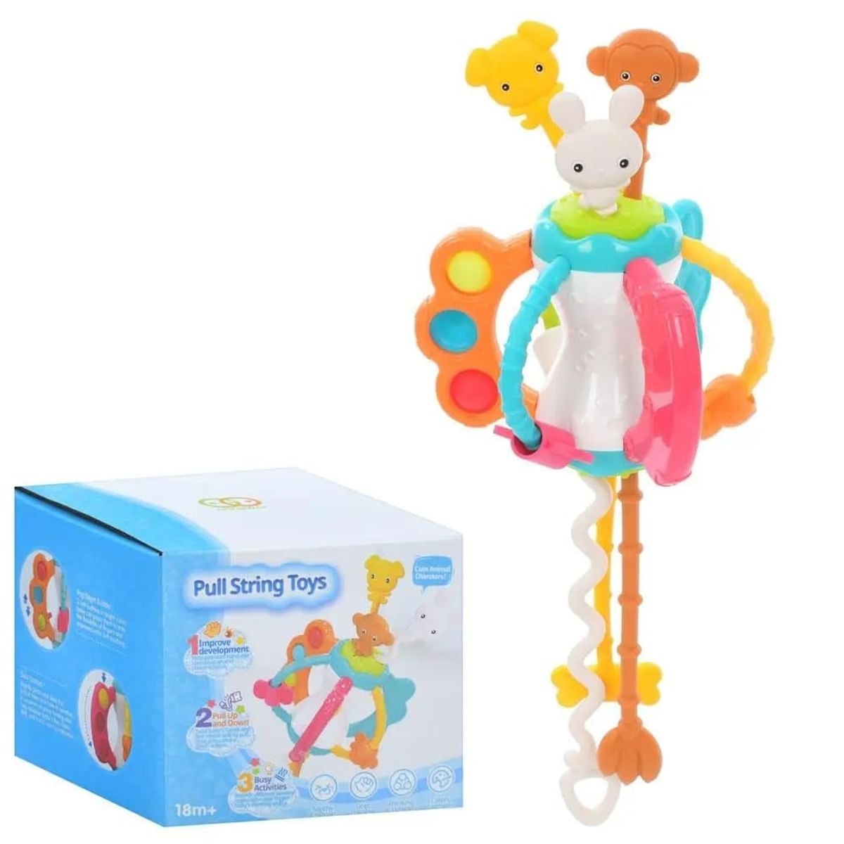 GENERICO - Juguete de Cuerda Sensorial Montessori