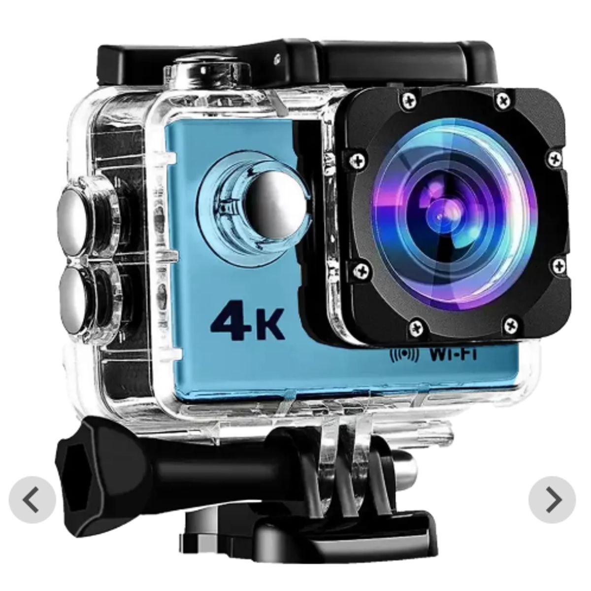 GENERICO - Cámara Deportiva de acción 4k 16 Mp Wifi Acuático Deportes Videos