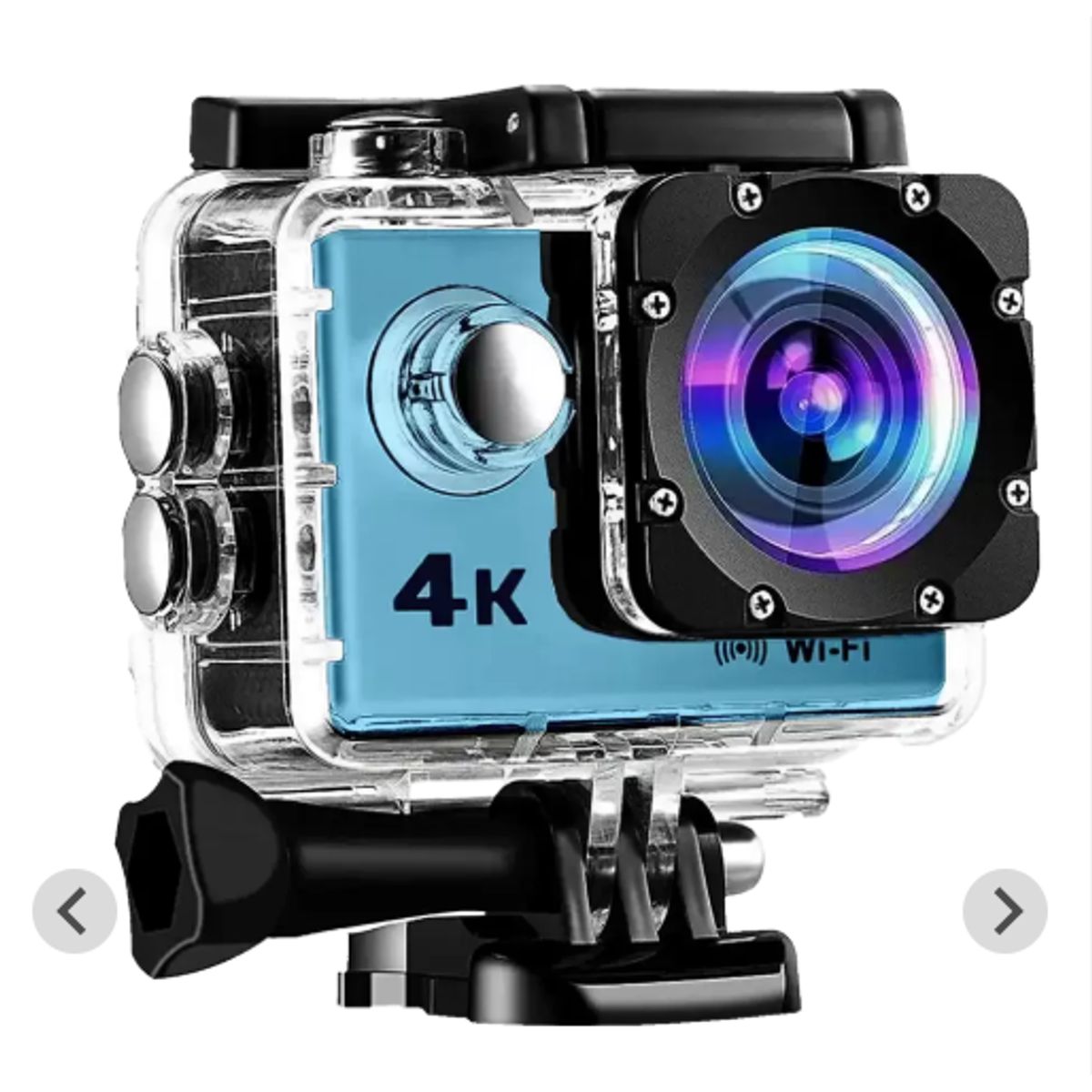 GENERICO - Cámara Deportiva de acción 4k 16 Mp Wifi Acuático Deportes Videos