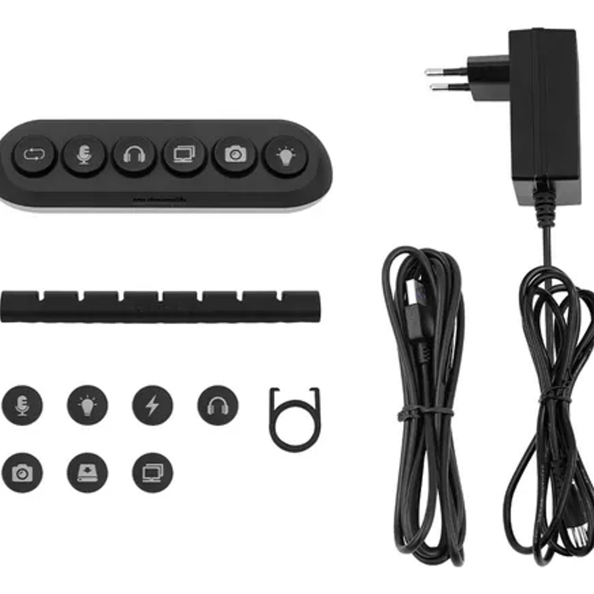 STREAMPLIFY - Hub Streamplify HUB DECK5-RGB 5 Puertos USB