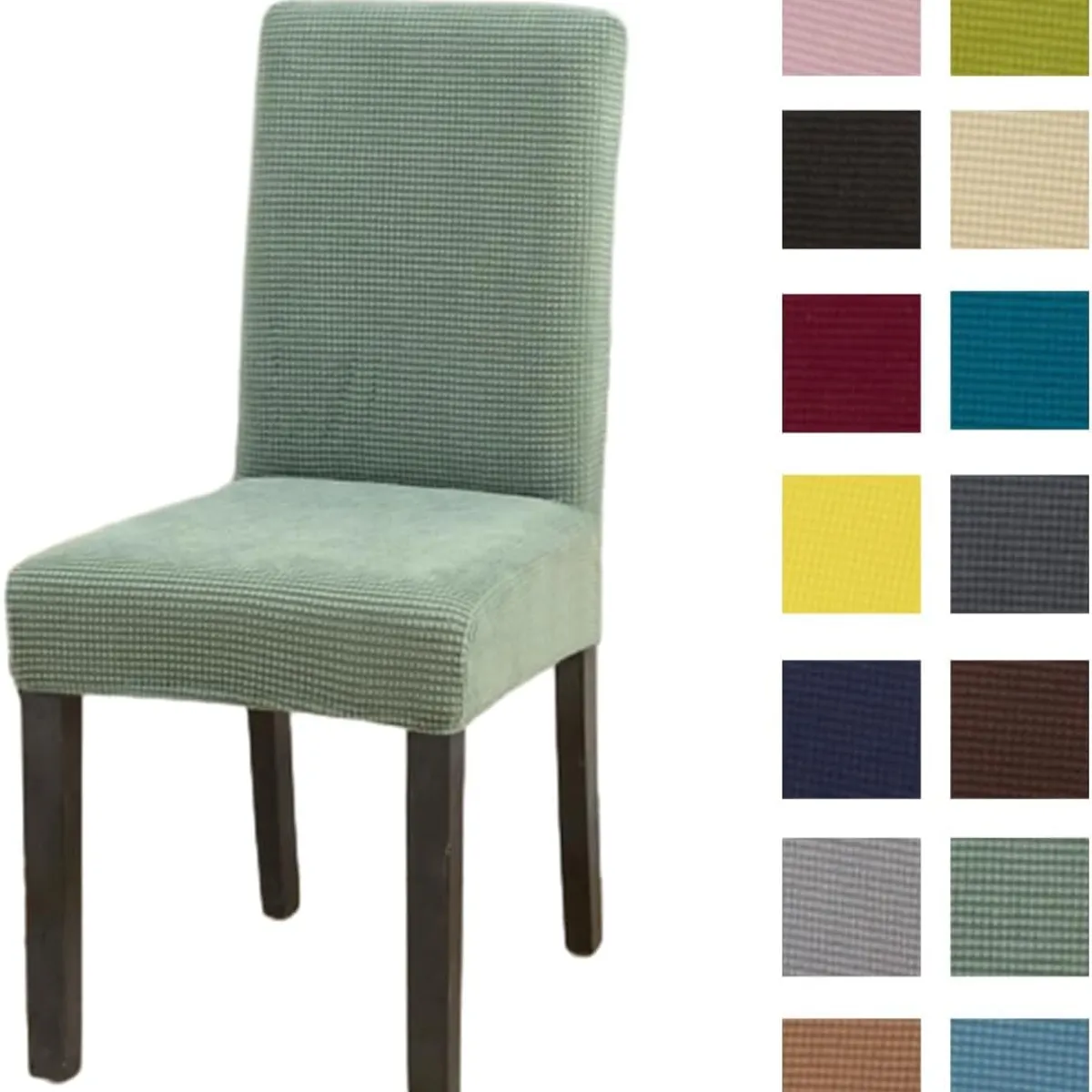 GENERICO - Funda de silla  comedor ajustable elástica elegante calidad