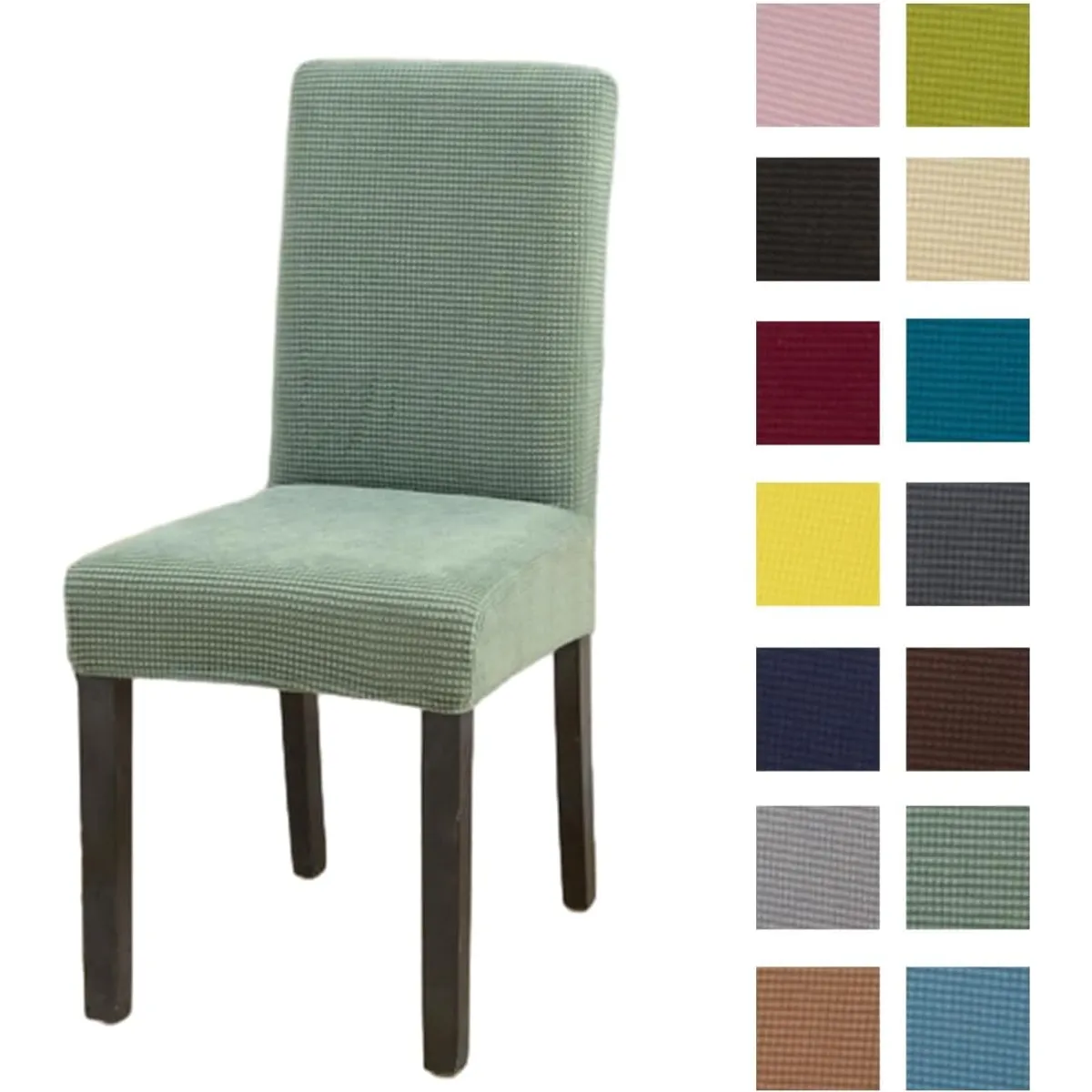 GENERICO - Funda de silla  comedor ajustable elástica elegante calidad