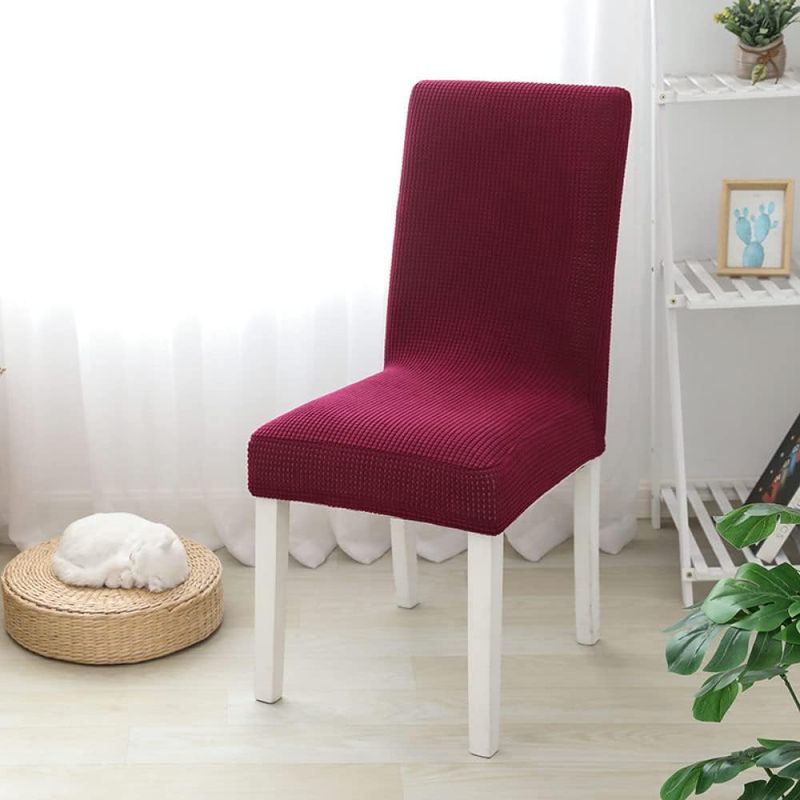 GENERICO - Funda de silla  comedor ajustable elástica elegante calidad