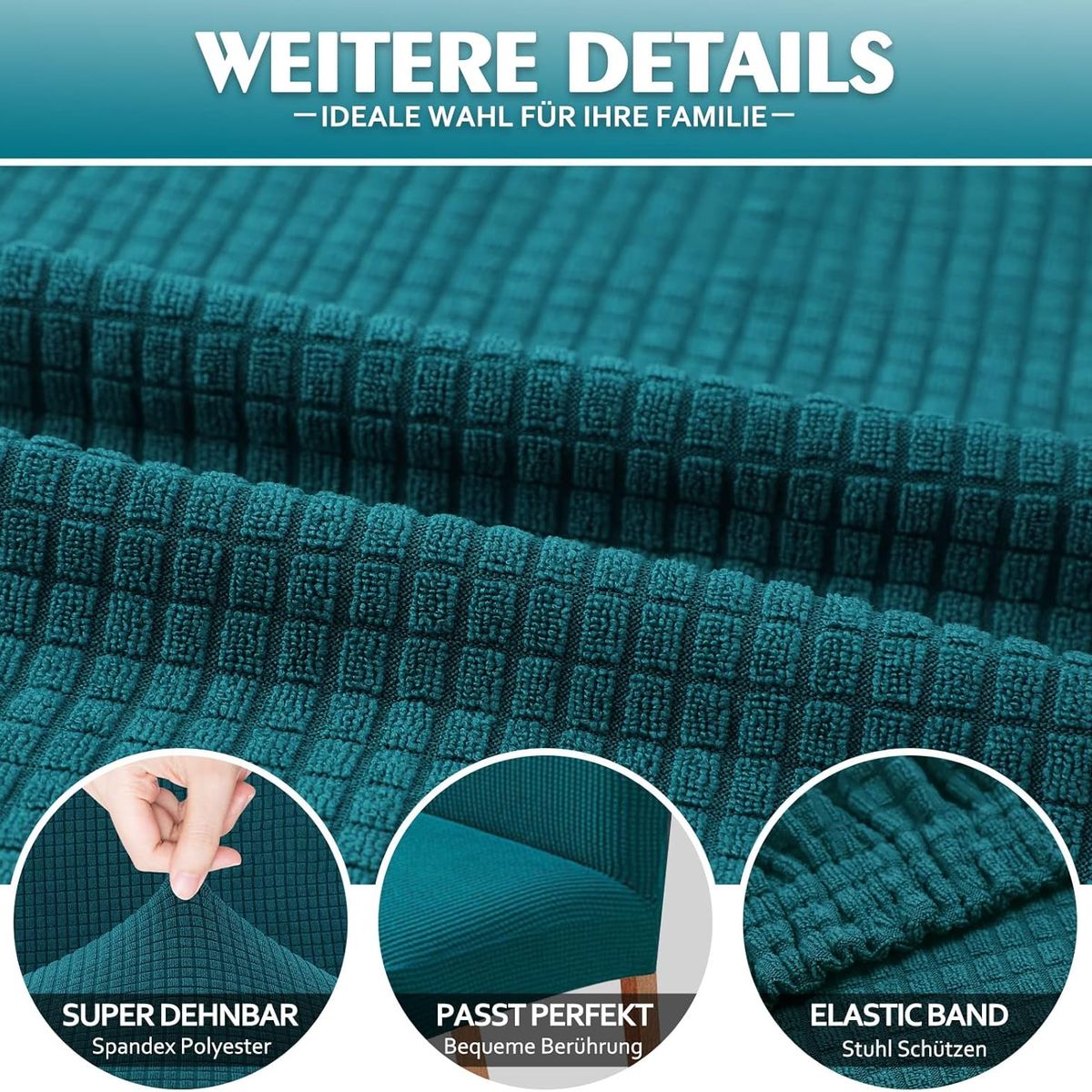 GENERICO - Funda de silla pack elegante