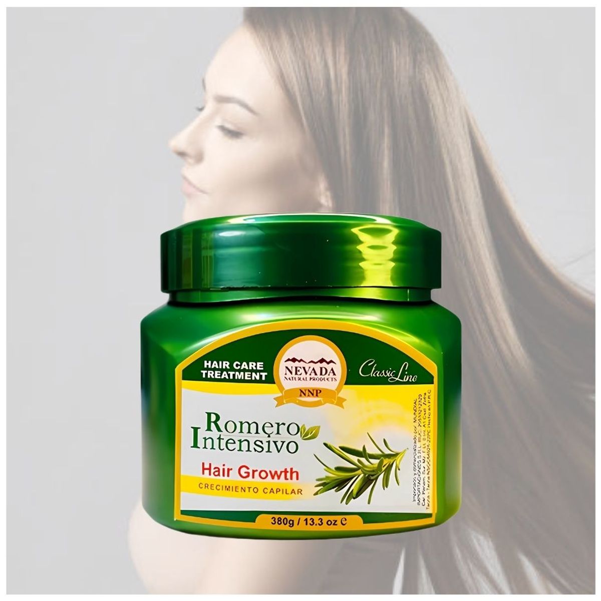 NEVADA NATURAL PRODUCTS - Nevada Tratamiento Romero Crecepelo Protección Capilar 380Gr