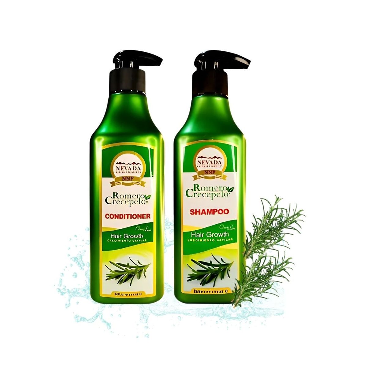 NEVADA NATURAL PRODUCTS - Shampoo-Acondicionador Nevada Capilar Romero Crecepelo