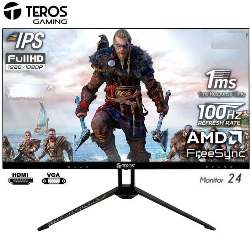 TEROS - MONITOR  CURVO TEROS  24 LED 23.8´´ TEROS