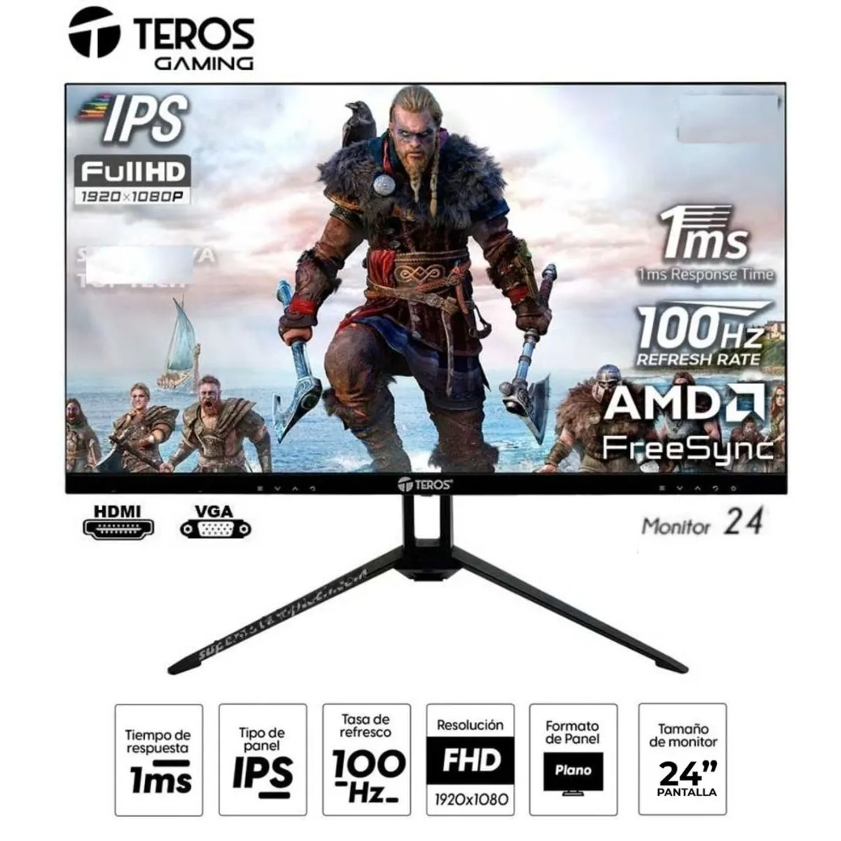 TEROS - MONITOR   FHD  TEROS  24 LED 23.8´´ TEROS
