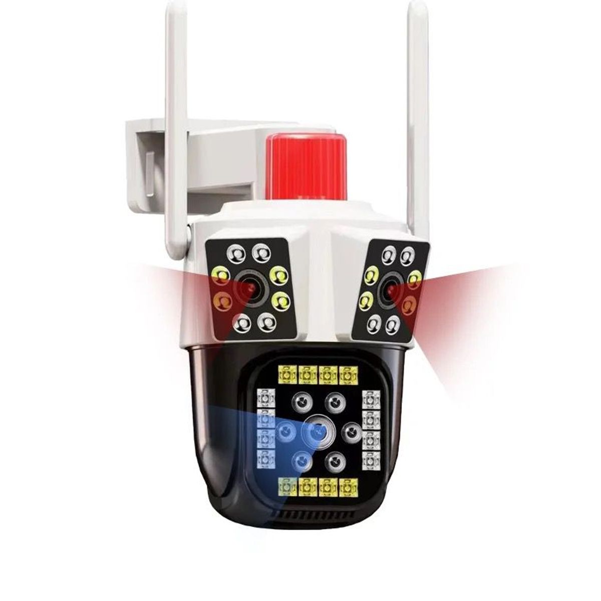 OEM - Cámara de seguridad 6K Para Exteriores Wifi Triple Lente UHD