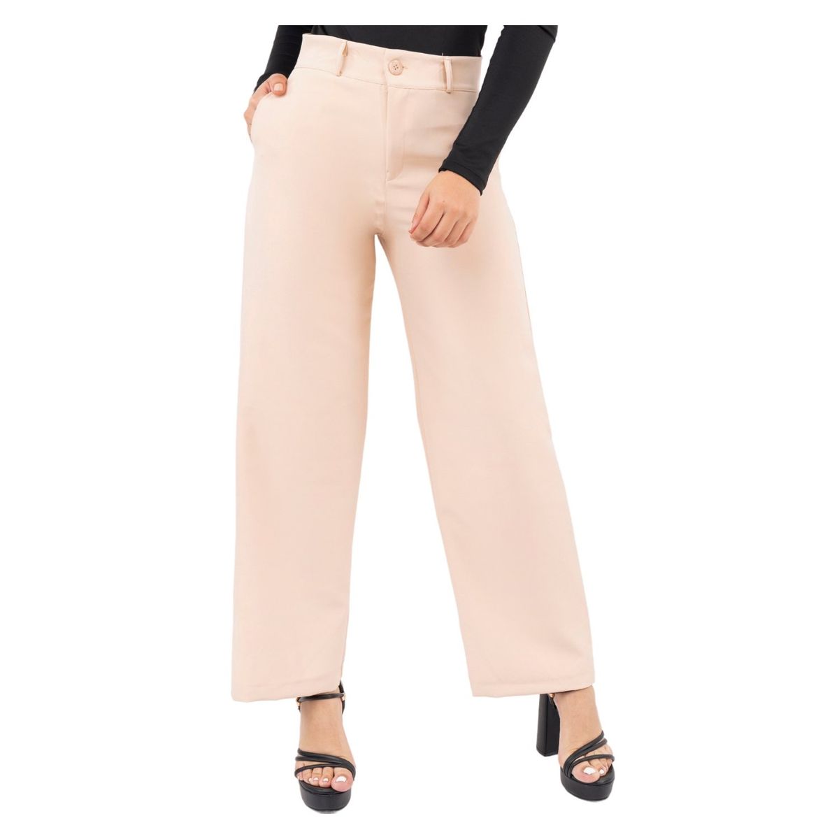 GENERICO - Pantalon Recto Catania Aranza Mujer