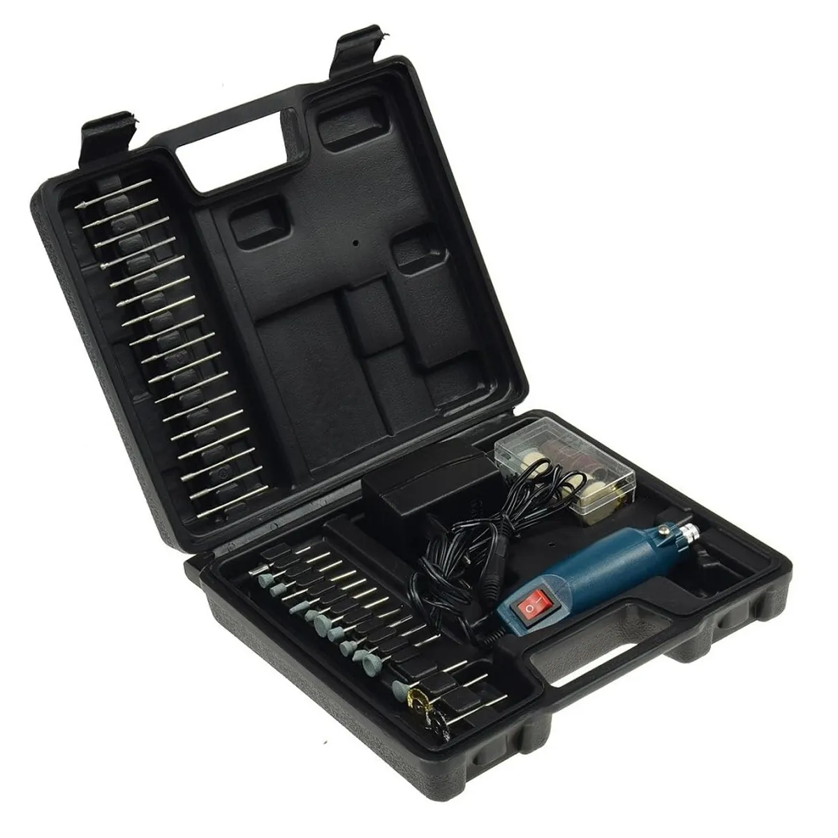 POWERMAQ - Mini Taladro de 12v Powermaq Maleta y Accesorios