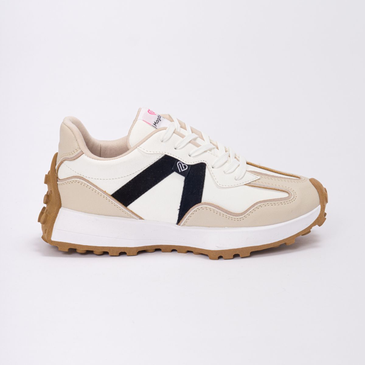 MAGDALENA SHOES - Zapatillas Chunky Vera 867 Negro- Blanco