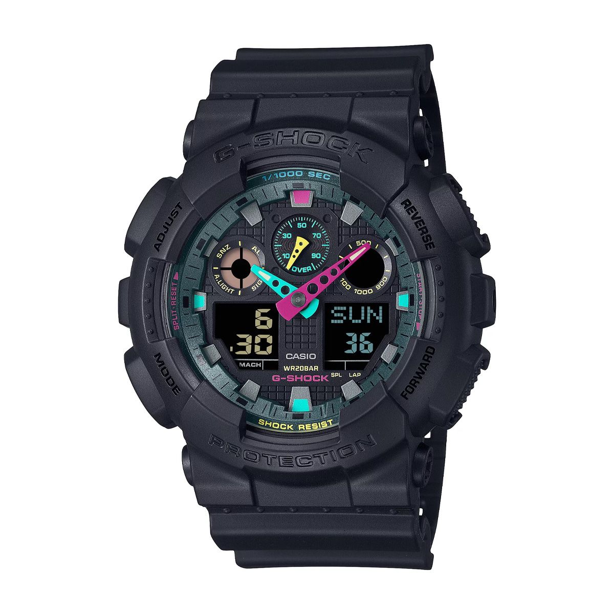 G-SHOCK - Reloj G shock GA-100MF-1ACR Negro