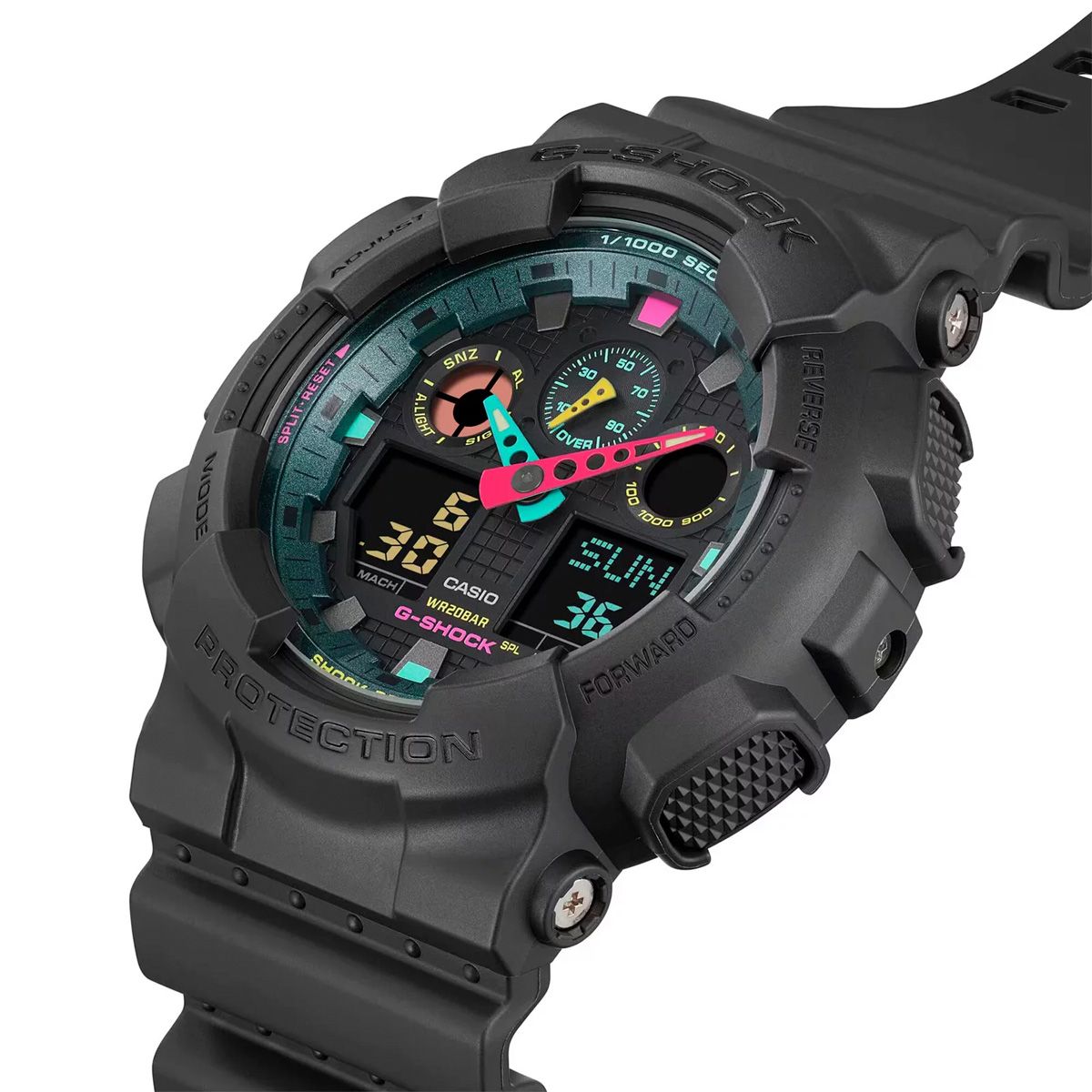 G-SHOCK - Reloj G shock GA-100MF-1ACR Negro