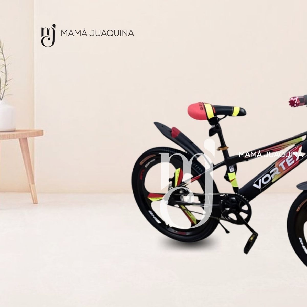 GENERICO - Bicicleta para Niños Aro 22 «GIRONS» Red