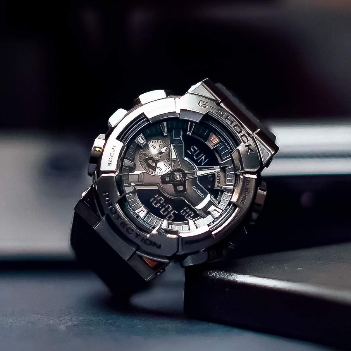 G-SHOCK - Reloj G shock steel GM-110-1ACR Plateado