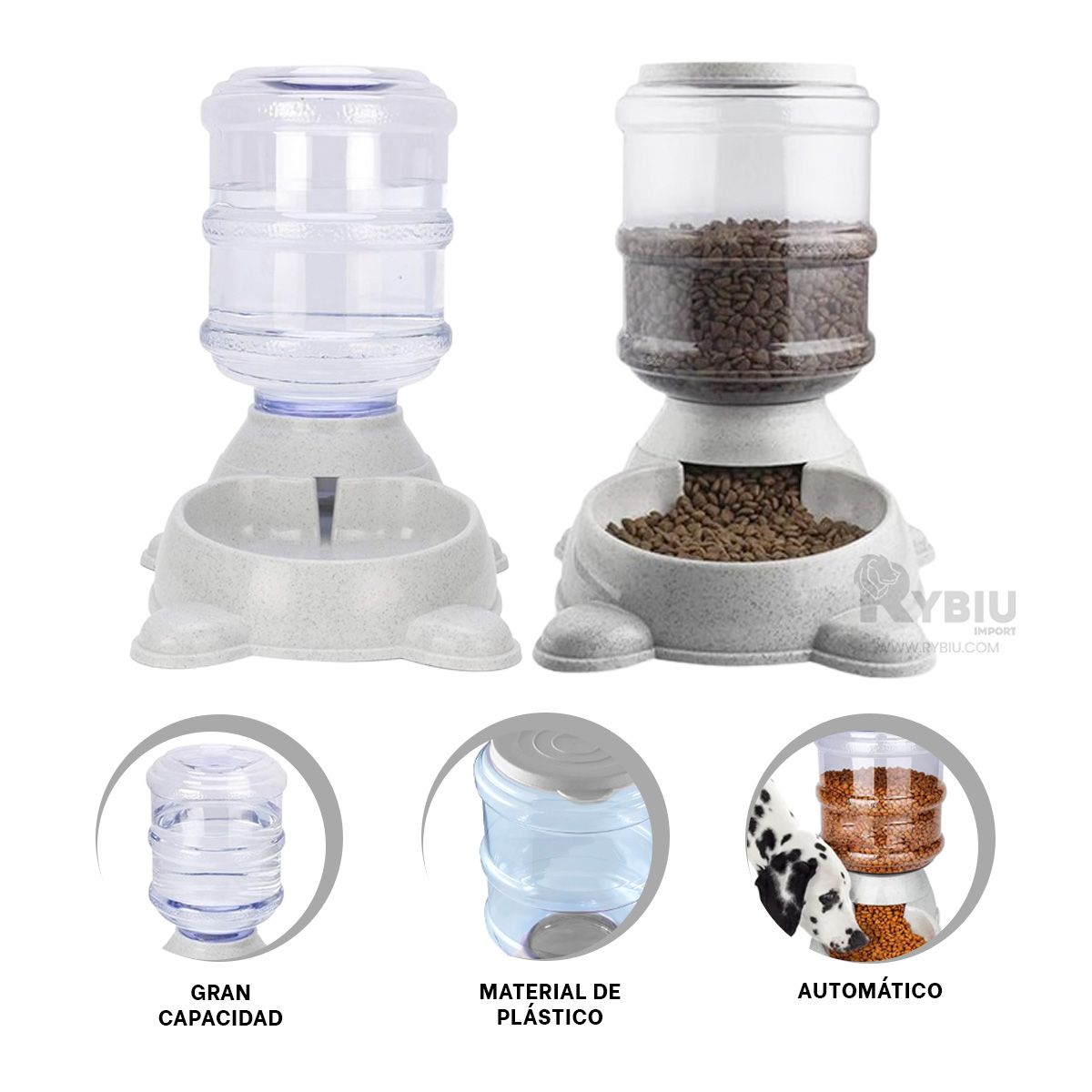 GENERICO - Fuente Inteligente de Comida Pet Plomo Y+Post-it adhesivos