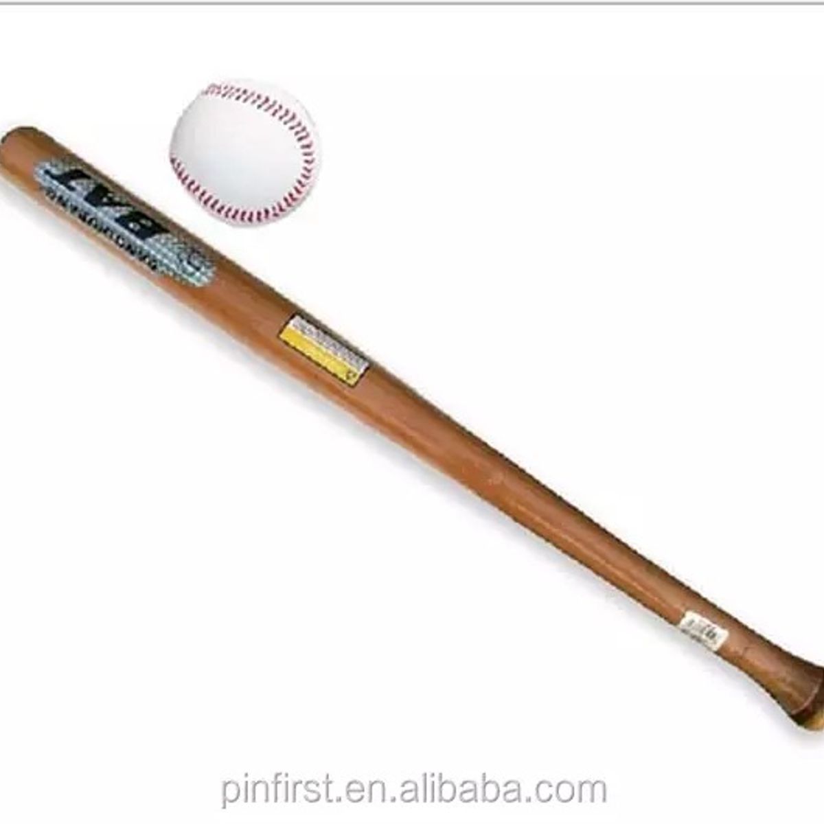 GENERICO - Bate Para Béisbol Baseball Madera Bat Importado 62.5 Cm