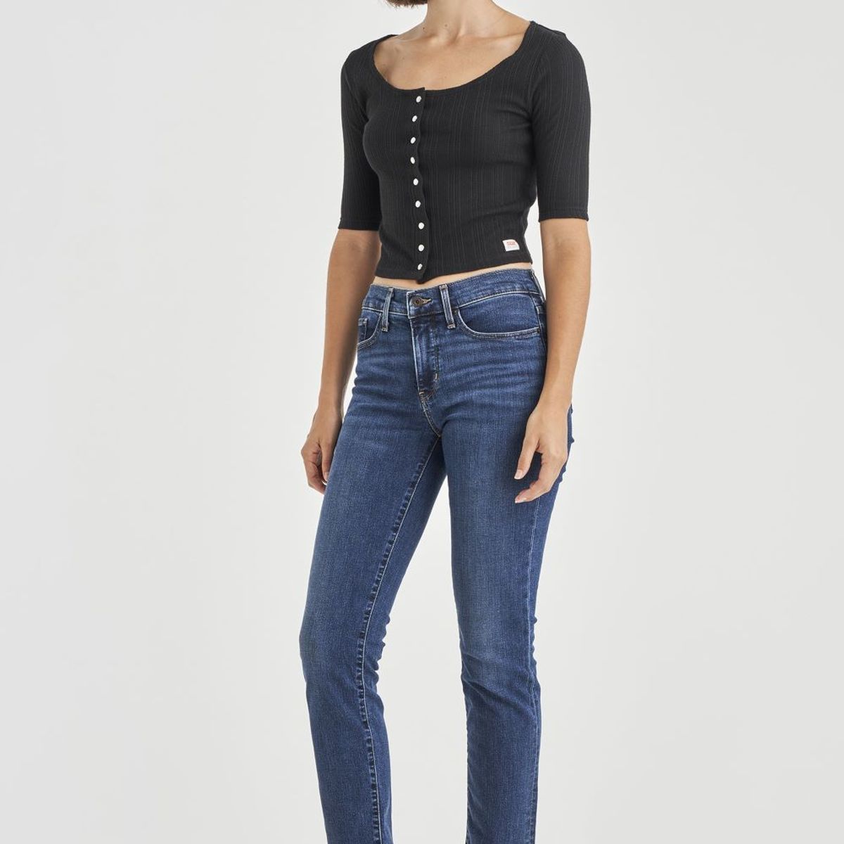 LEVIS - Jeans Mujer 314 Shaping Straight Azul Levis