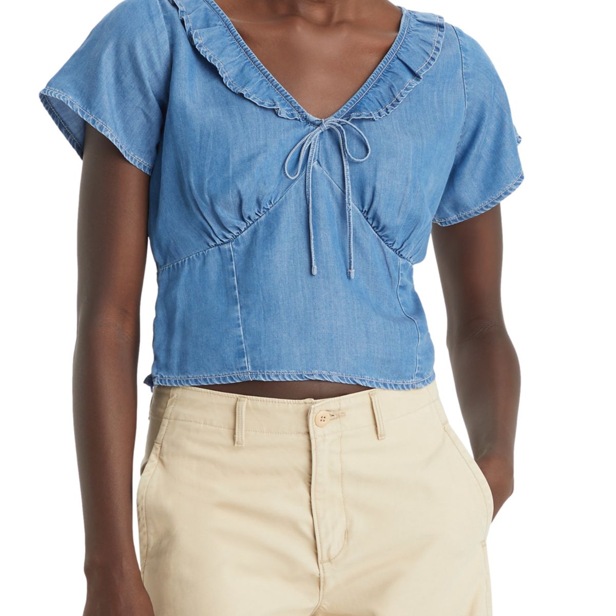 LEVIS - Blusa Mujer Mylene Azul Levis