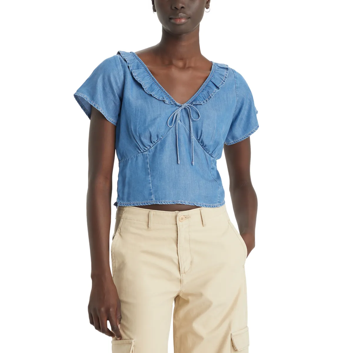 LEVIS - Blusa Mujer Mylene Azul Levis