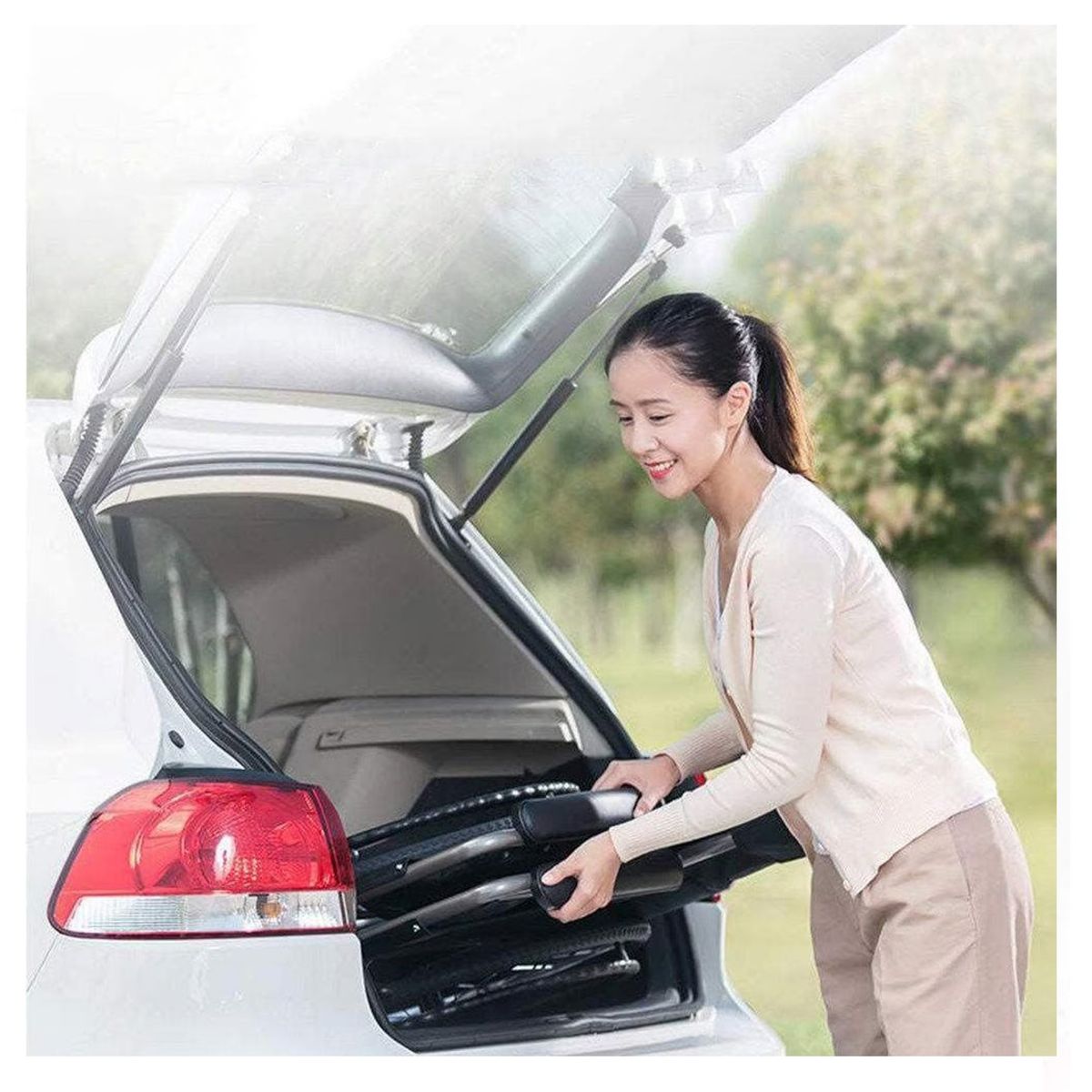 OEM - Silla de Ruedas Standard Plegable ROJA