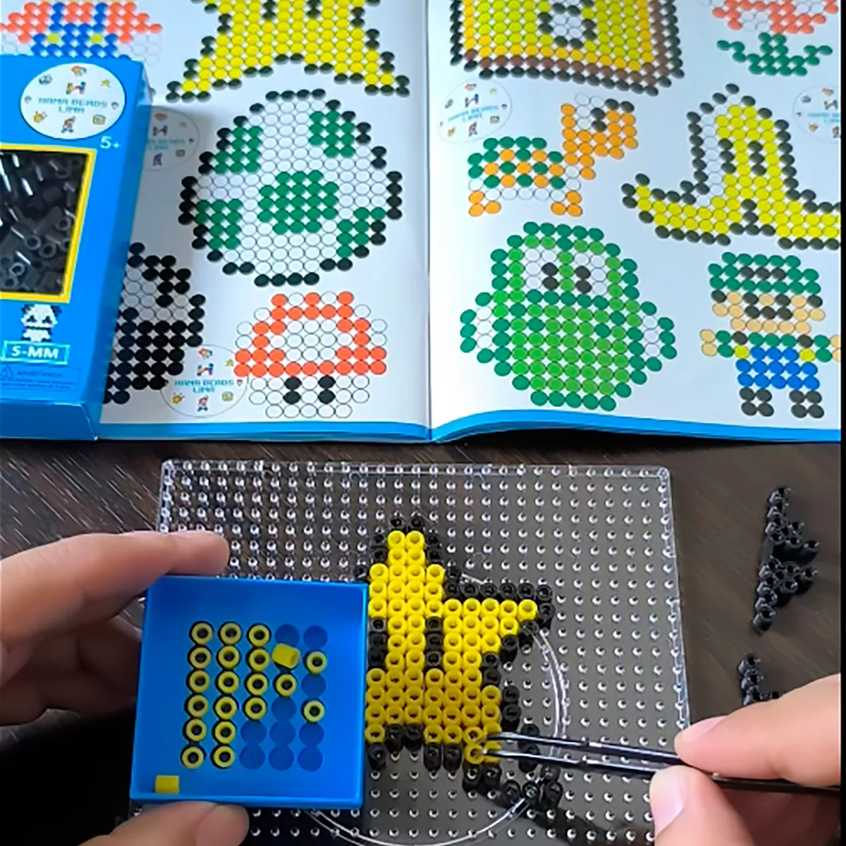 GENERICO - Hama Beads KIT 24 COLORES