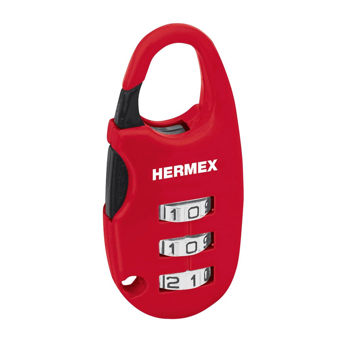HERMEX - Candado para Maleta Equipaje de Combinación 3 Dígitos 43350 Hermex