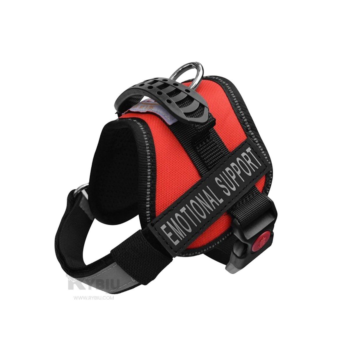 RYBIU IMPORT - Pechera para Perro para Salir a Caminar Service XXL en Rojo
