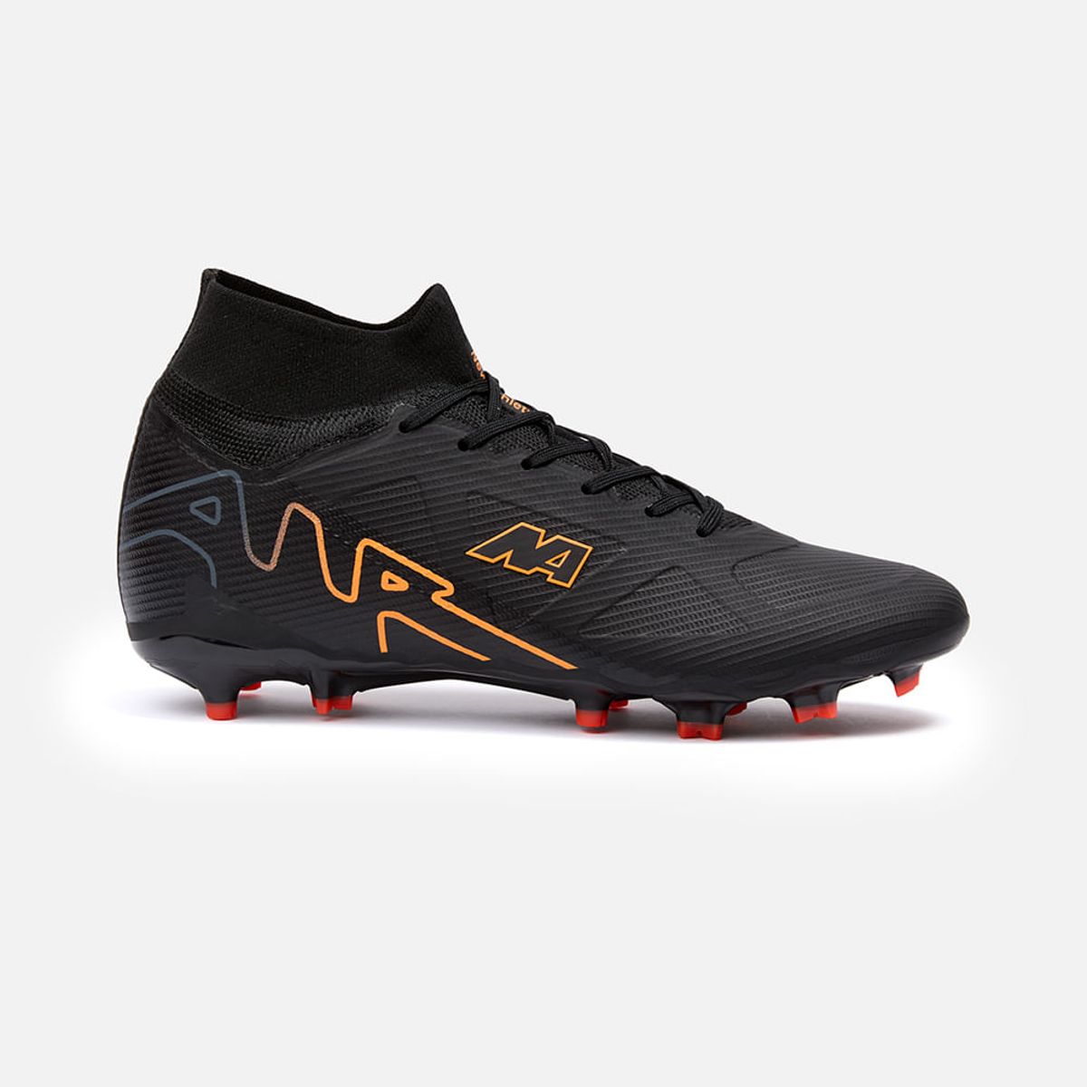 NEW ATHLETIC - Zapatillas New Athletic Football Chuggu70 Negro Con Naranja Juvenil