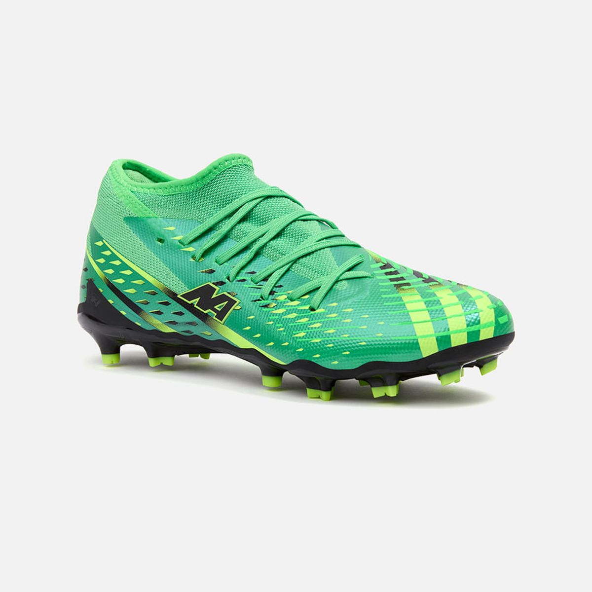NEW ATHLETIC - Zapatillas New Athletic Football Slabs58 Verde Con Negro Juvenil