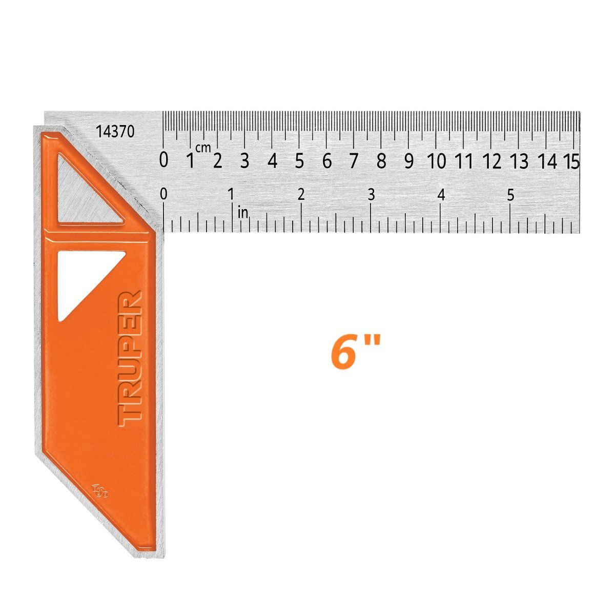 TRUPER - Escuadra 6" para Carpintero TRUPER 14370