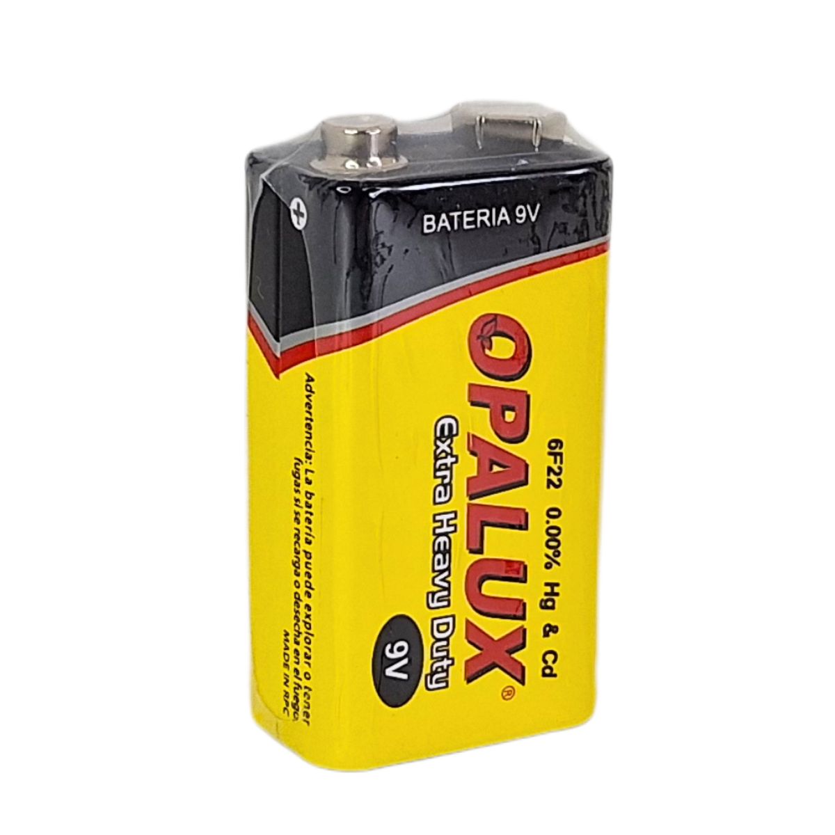 OPALUX - Bateria 9V Opalux C Broche