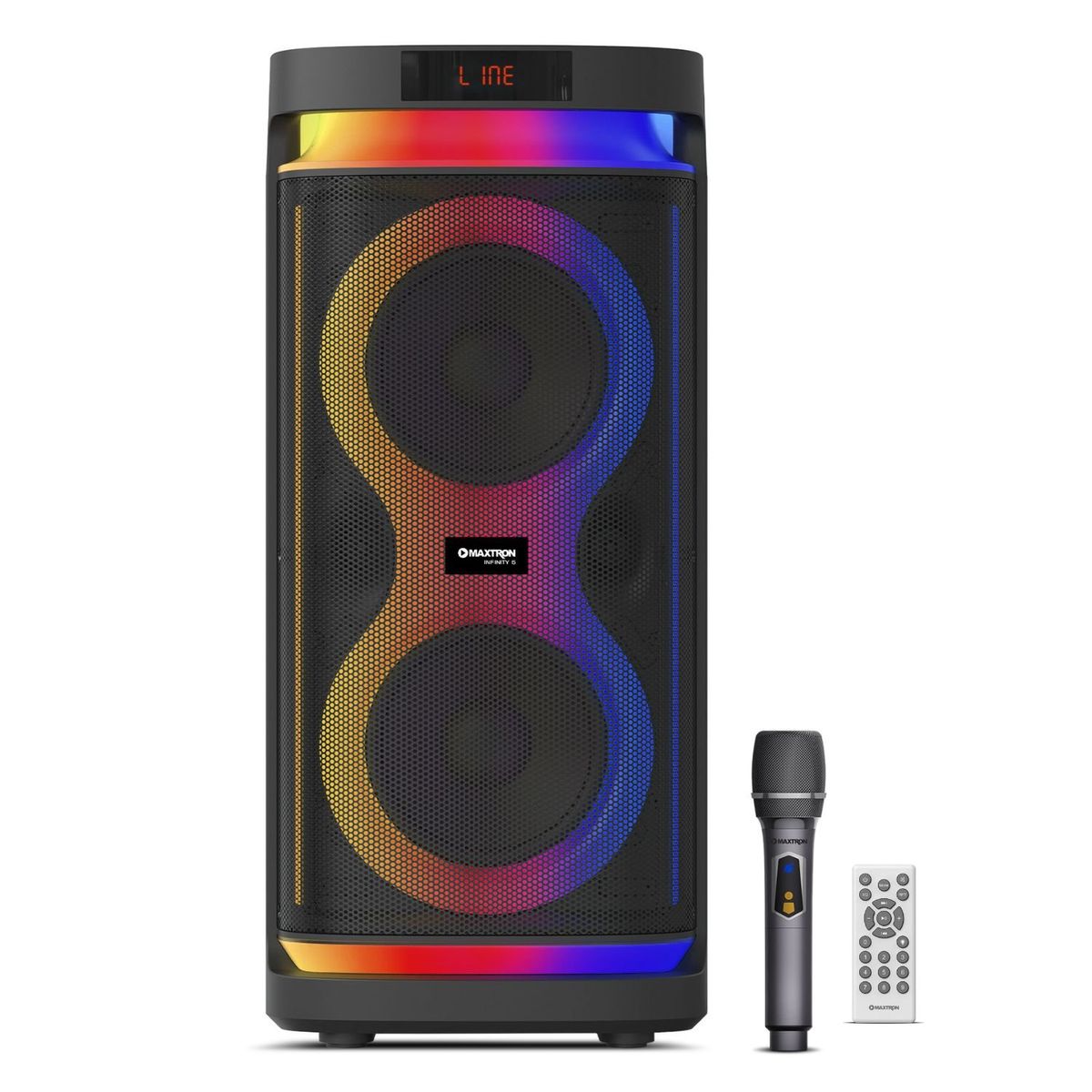 MAXTRON - Parlante Torre Maxtron Infinity 6.5" x 2 - MX 613D