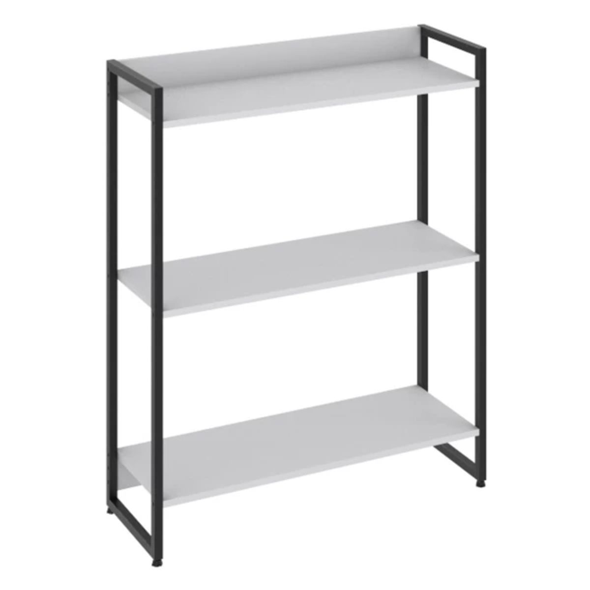 TU MESITA - Estante Industrial Igor color Blanco TU MESITA 3 repisas