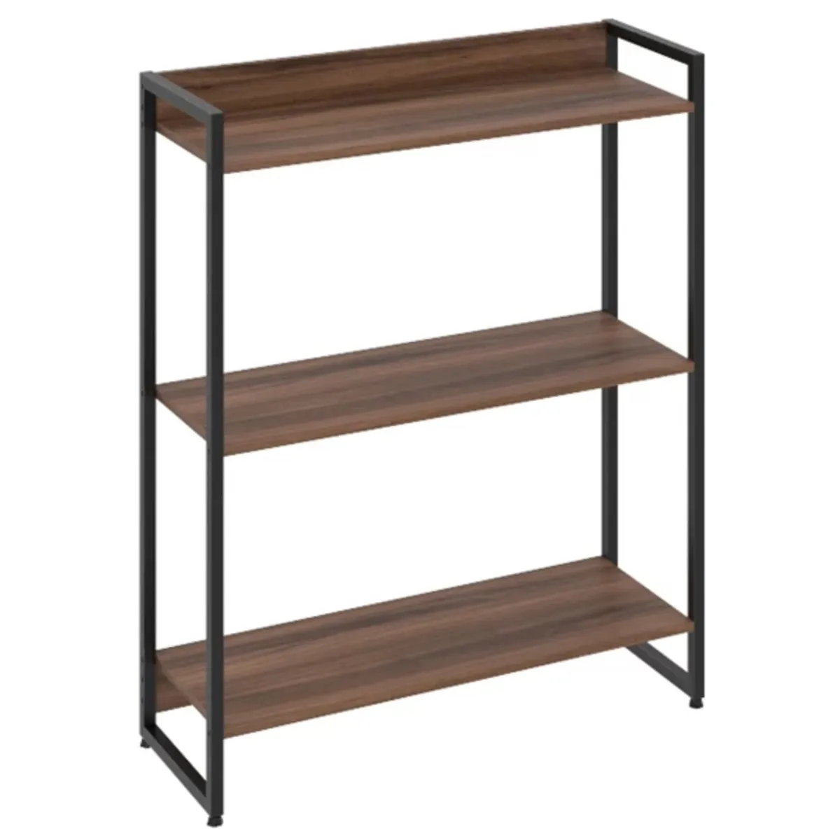 TU MESITA - Estante Industrial Igor color Marrón TU MESITA 3 repisas