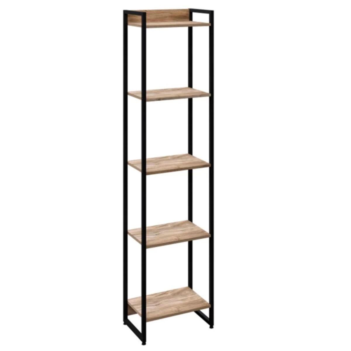 TU MESITA - Estante Industrial Marín color Duna 5 repisas TU MESITA