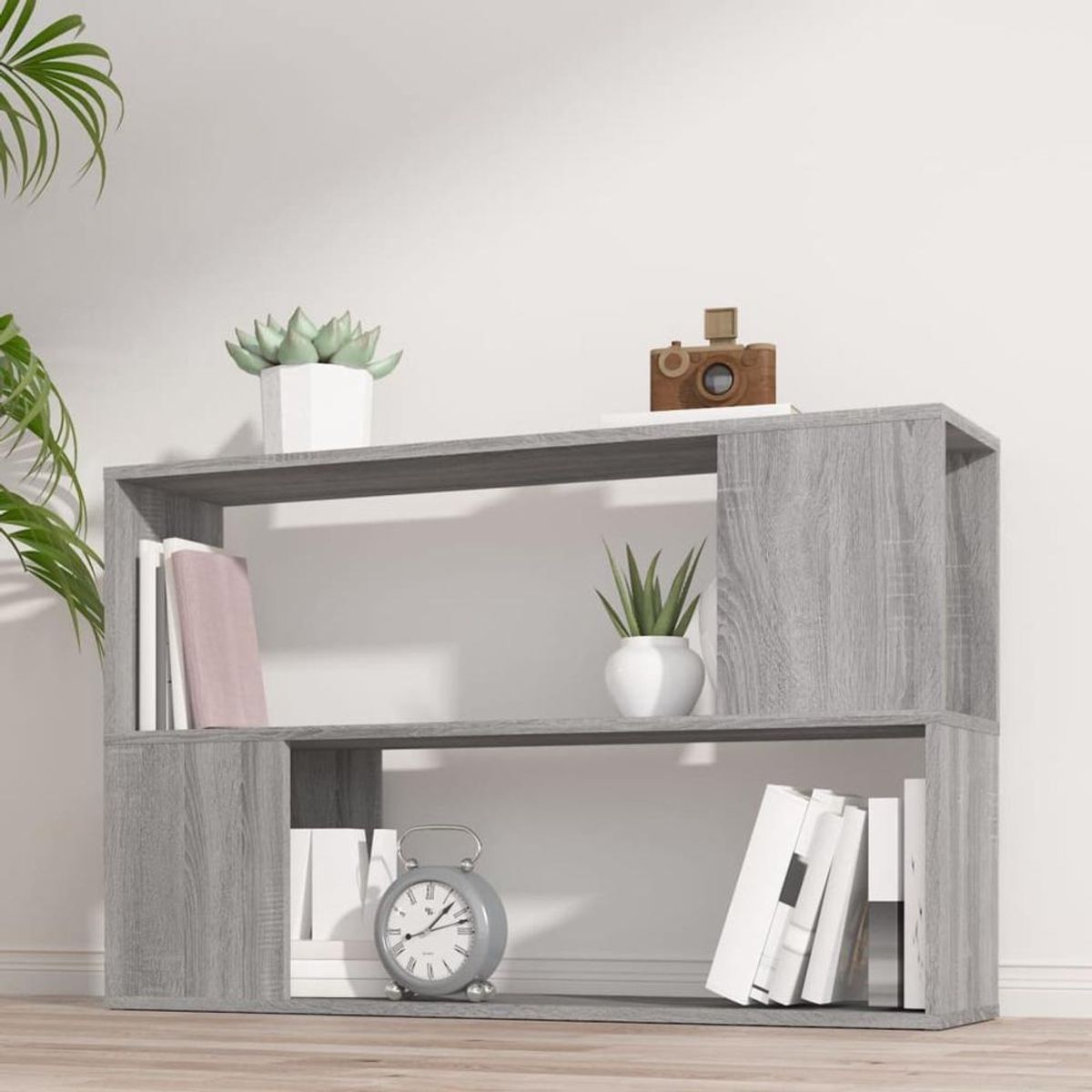 TU MESITA - Librero Estante TU MESITA Carly color Gris