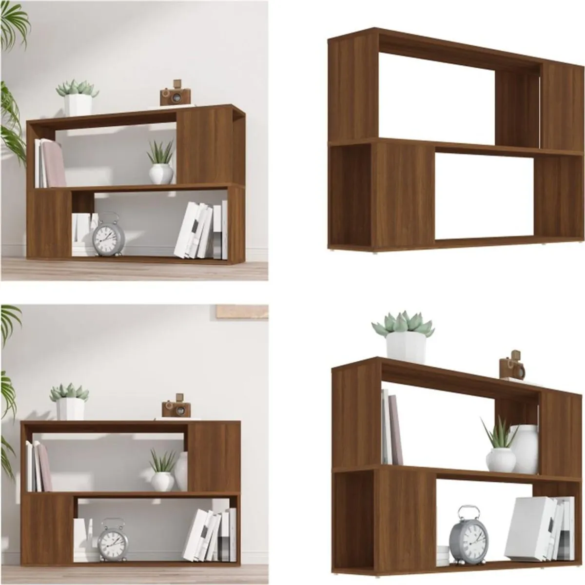 TU MESITA - Librero Estante TU MESITA Carly color Marrón