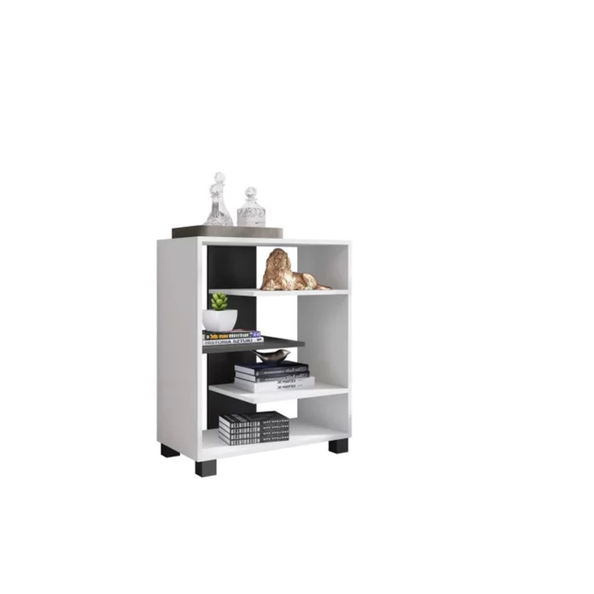 TU MESITA - Librero Juvenil Samy color Blanco TU MESITA