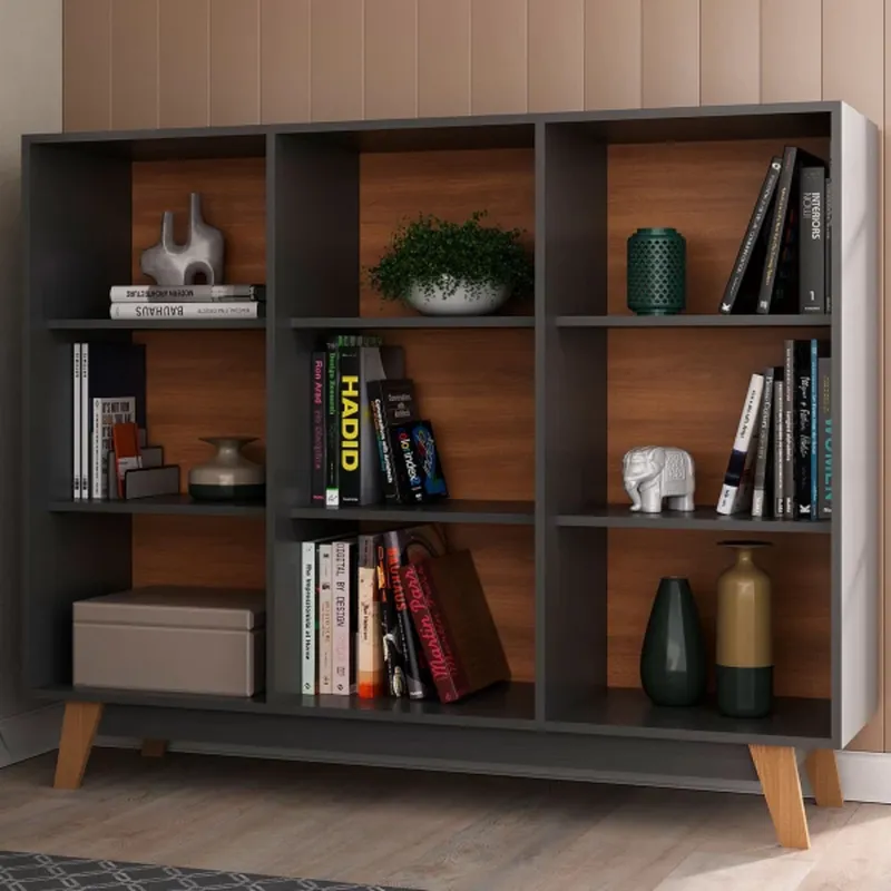 TU MESITA - Librero Multiusos Jacobo color Negro TU MESITA