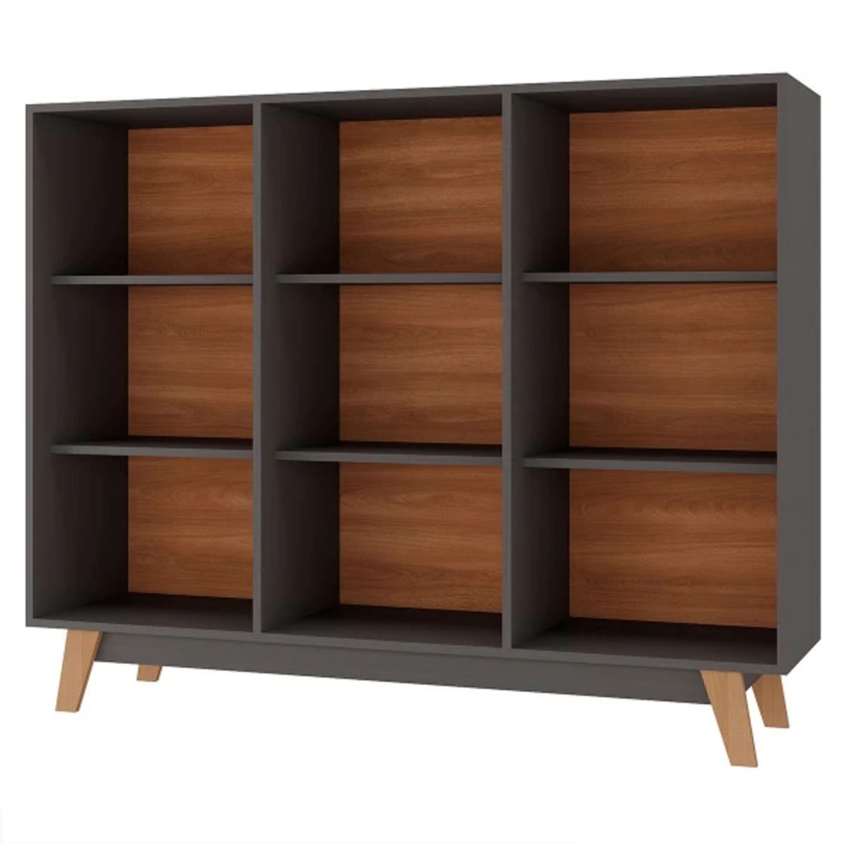 TU MESITA - Librero Multiusos Jacobo color Negro TU MESITA