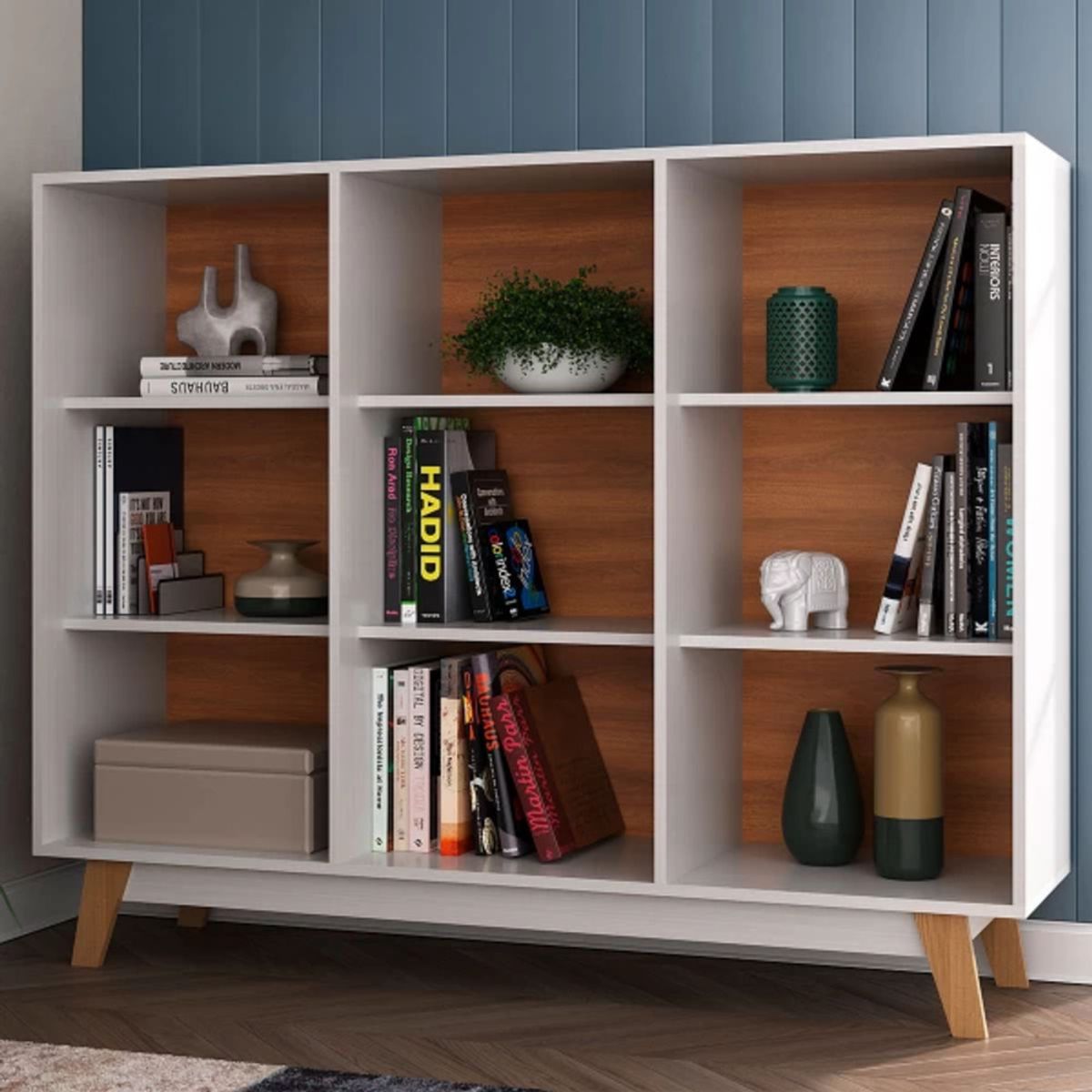 TU MESITA - Librero Multiusos Jacobo color Blanco TU MESITA